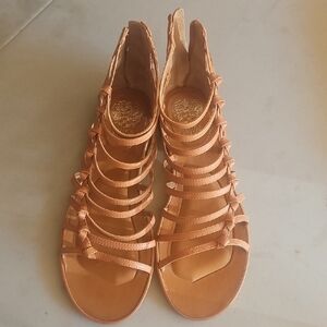 Vince Camuto Tan Strappy Sandals